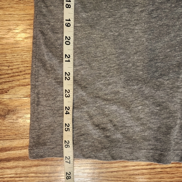 Lucky Brand Heathered Gray Crew Neck T-shirt Men's Size L "Too Tough to Die" - Picture 9 of 10